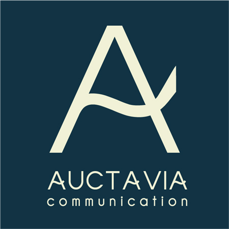 Logo agence de communication auctavia 